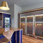True Caliber TR30DZWRSGC 30 Inch Wine Column - Zone: Dual, Door: Stainless Glass - Stainless Steel Finish, Stainless Steel Hardware, Right Hinge