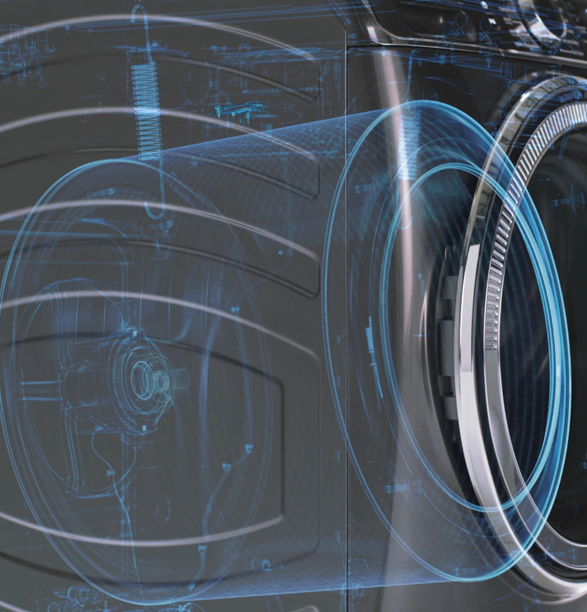 Ge Appliances GFW350SPYDS Ge® Energy Star® 4.6 Cu. Ft. Capacity Smart Front Load Washer With Ultrafresh Vent System With Odorblock™