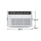 Frigidaire FHWW105WE1 10,000 Btu Inverter Window Room Air Conditioner With Wi-Fi (Energy Star)
