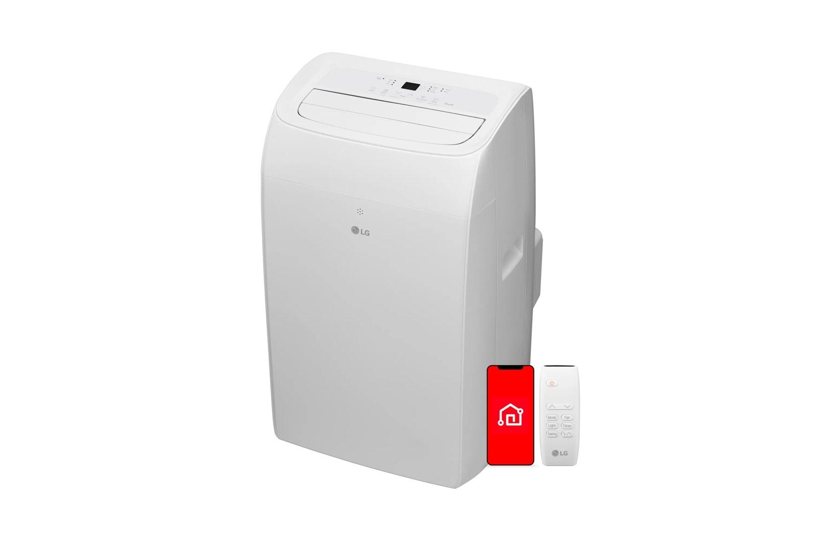Lg LP1025WHSM 10,200 Btu (Sacc) / 14,000 Btu (Ashrae) Portable Air Conditioner With Heat, 450 Sq. Ft