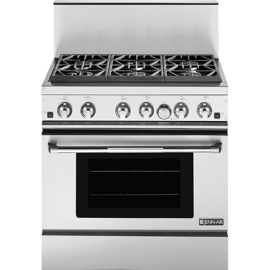 Jennair PRG3610NP 36" Pro-Style® Gas Range With Convection Ranges Jenn-Air