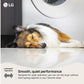 Lg DLE3420W 7.4 Cu. Ft. Ultra Large Capacity Smart Front Load Electric Dryer