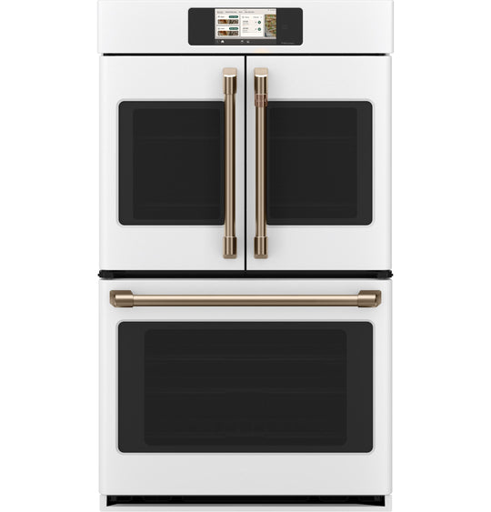 Cafe CTD90FP4ZW2 Café™ Professional Series 30" Smart Built-In Convection French-Door Double Wall Oven
