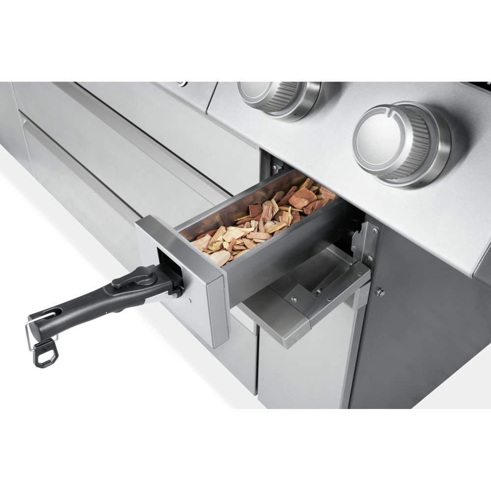 Napoleon Bbq PRO665VXRSIBPSS Prestige Pro 665 Elite With Smart Technology & Electric Smoker Box , Propane, Stainless Steel