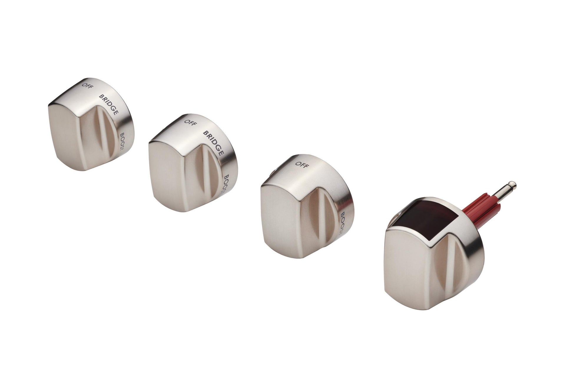Wolf 9066984 48" Induction Range Brushed Stainless Knob Kit