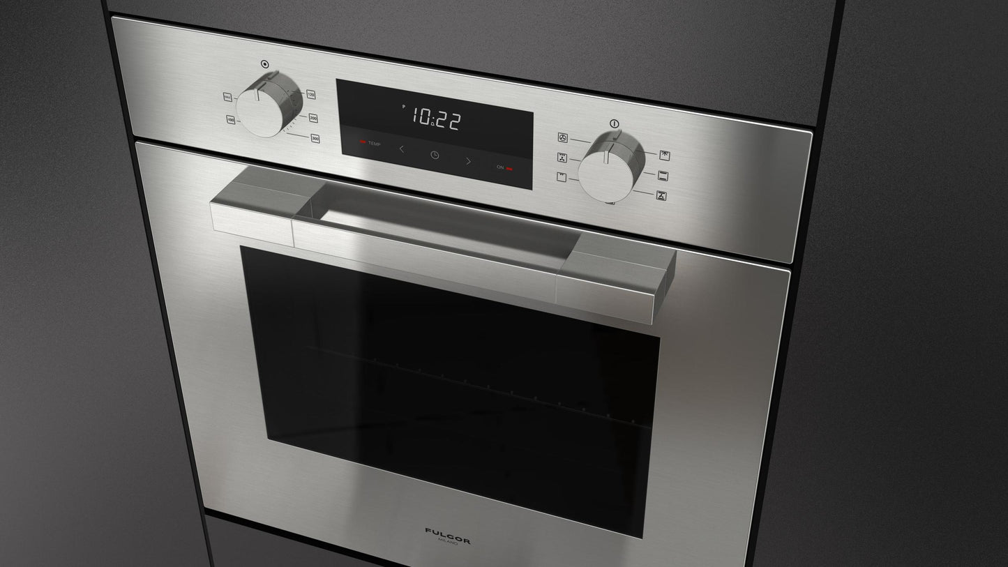 Fulgor Milano F1MSM24S1 24" Multifunction Easy-Clean Oven