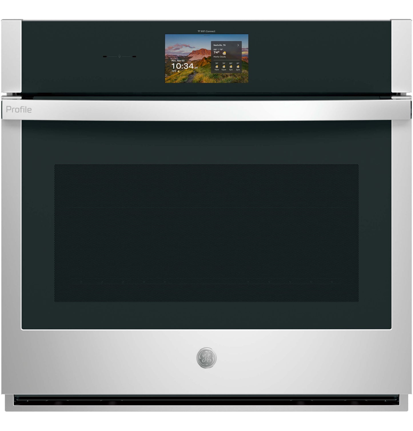 Ge Appliances PTS9000SZSS Ge Profile™ 30" Smart Built-In Convection Single Wall Oven With In-Oven Camera And No Preheat Air Fry