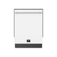 Forno FDWBI803524WHT Forno Romano Espresso 24-Inch Built-In Dishwasher, White Finish, Stainless Steel Tub, 49 Dba, Energy Star Certified
