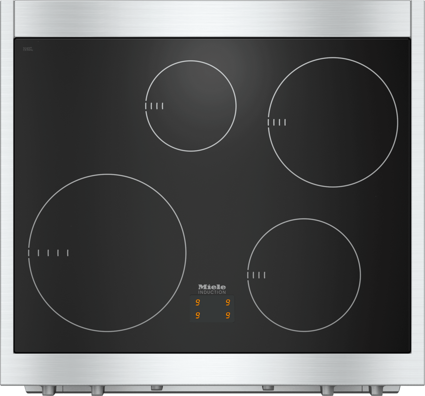 Miele HR14223I Hr 1422-3 I - 30" Range Induction With Directselect Controls And Twinpower Convection Fans