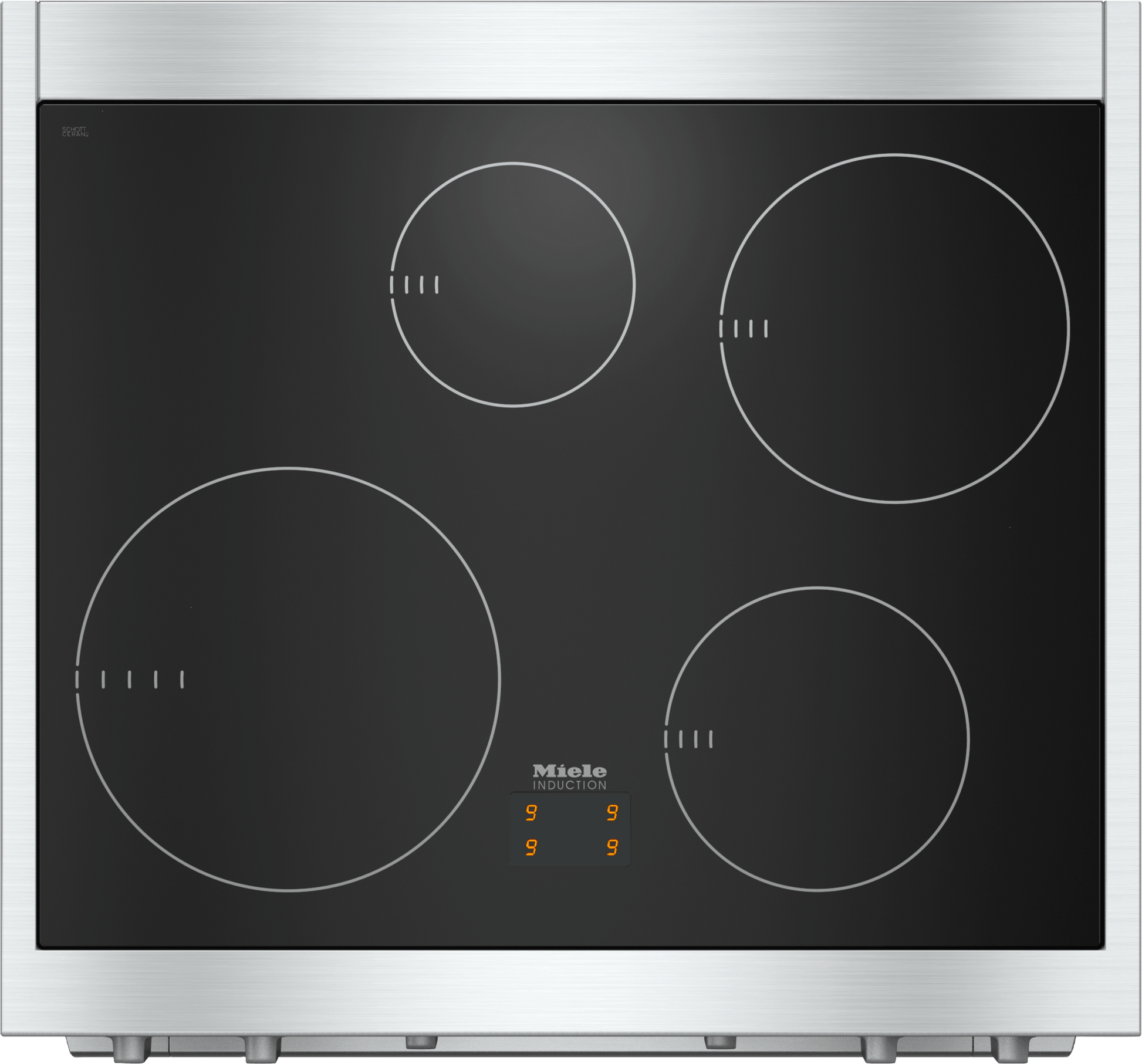 Miele HR14223I Hr 1422-3 I - 30" Range Induction With Directselect Controls And Twinpower Convection Fans