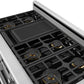 Thor Kitchen XRD48ELP 48 Inch X Series Professional Freestanding Dual Fuel Range Liquid Propane