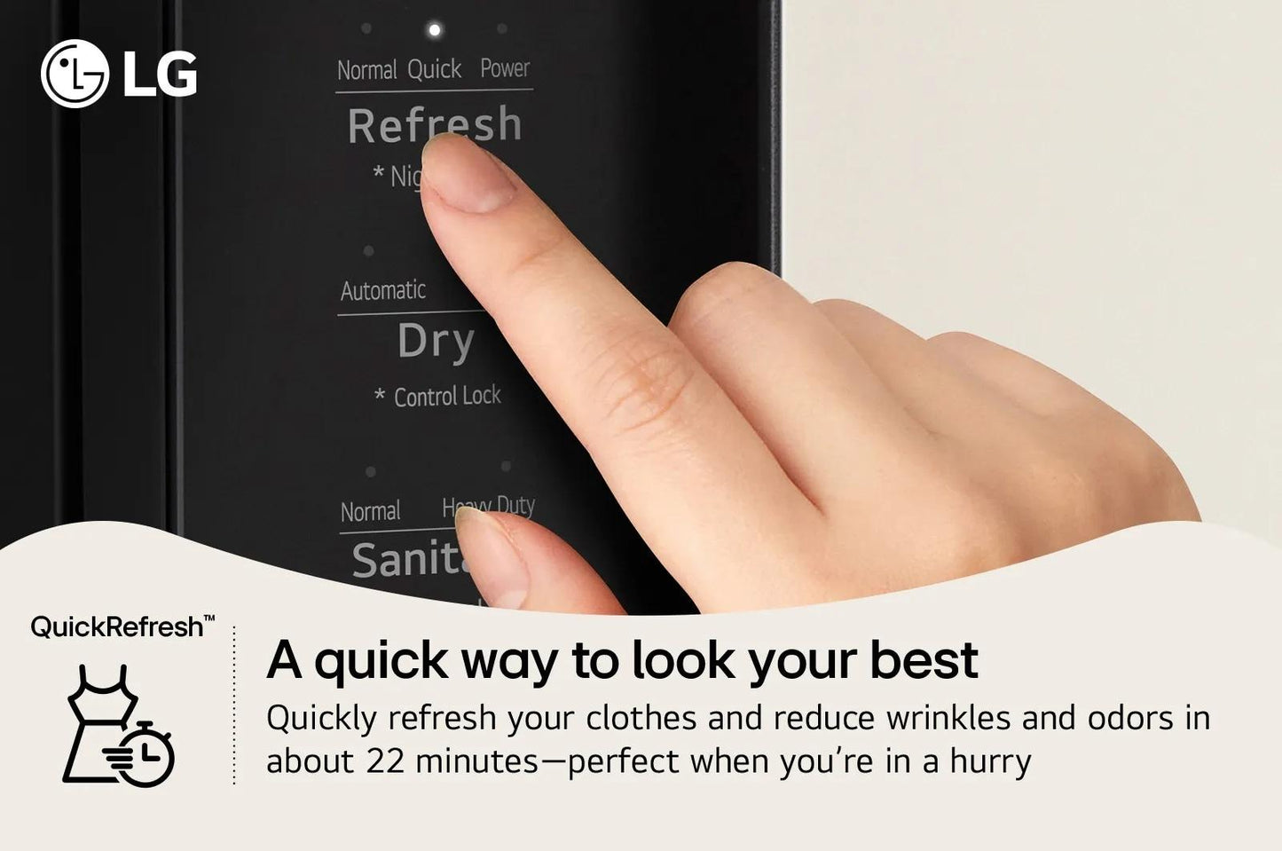 Lg SC5MAR4G Lg Styler® Smart Steam Closet With Dual Truesteam® Technology And Dynamic Movinghanger™