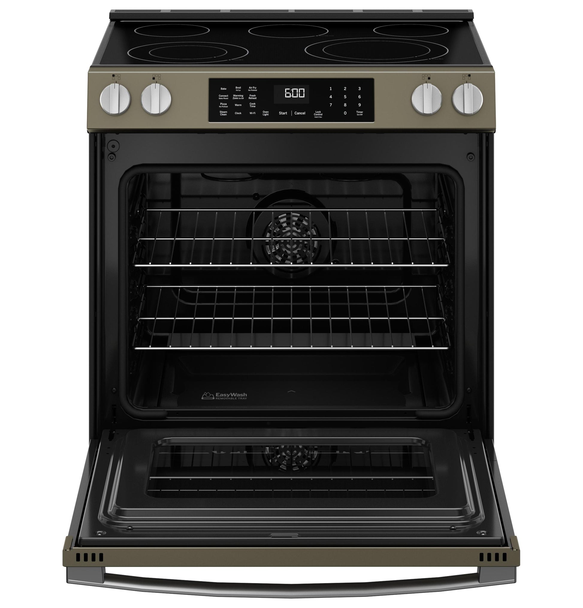 Ge Appliances GRS600AVES Ge® 30" Slide-In Electric Convection Range With No Preheat Air Fry And Easywash™ Oven Tray