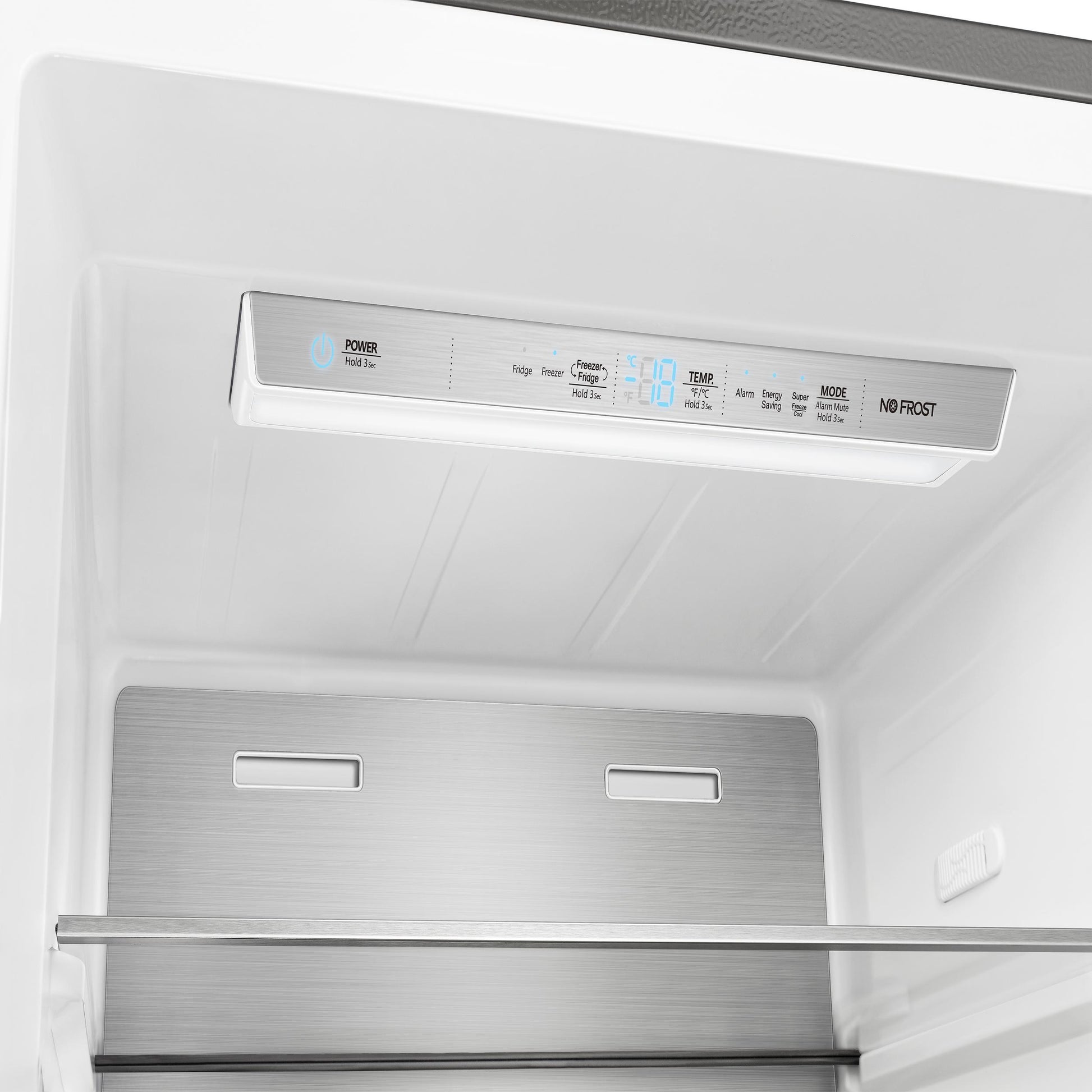 Forno FFFFD172228RS Forno Maderno 28" Right Swing Convertible Freestanding Refrigerator/Freezer In Stainless Steel 13.6 Cu.Ft.