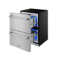 Thor Kitchen RZ24U 24 Inch Undercounter Built-In / Freestanding Drawer Freezer - Stainless Steel Gordon Ramsay Series
