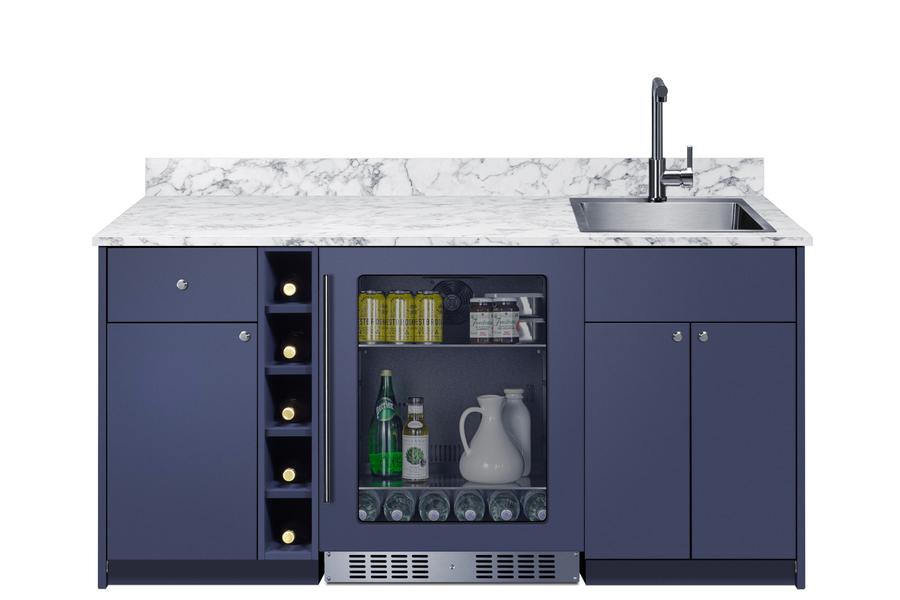 Summit OASISMN33 Turnkey Oasis Wet Bar, Ada-Compliant