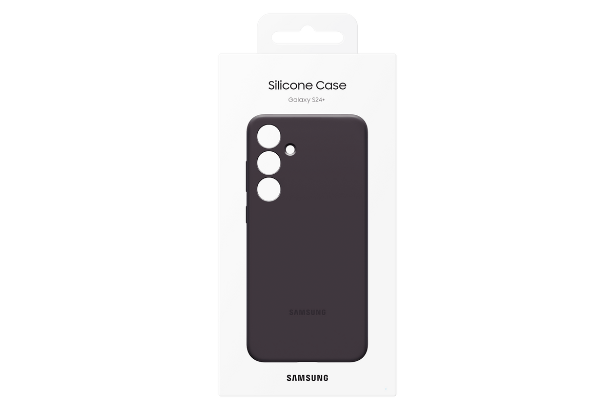 Samsung EFPS926TEEGUS Galaxy S24+ Silicone Case, Dark Violet