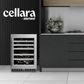 Element Appliance EWD24BES Cellara By Element 24 In., 46 Bottle Dual-Zone Wine Cooler - Stainless Steel