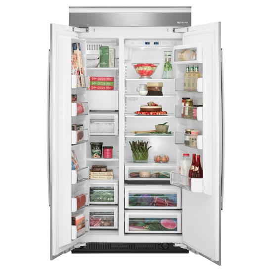 Jennair JS42NXFXDW Integrated Built-In Side-By-Side Refrigerator, 42"