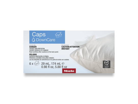 Miele WACDC0602L Downcare Capsules - 6-Pack Of Special Detergent For Down Fabrics. Easyopen.