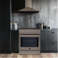 Forno FFSEL601230 Forno Leonardo Espresso 30-Inch Stainless Steel Electric Range, True Convection, Energy Efficient