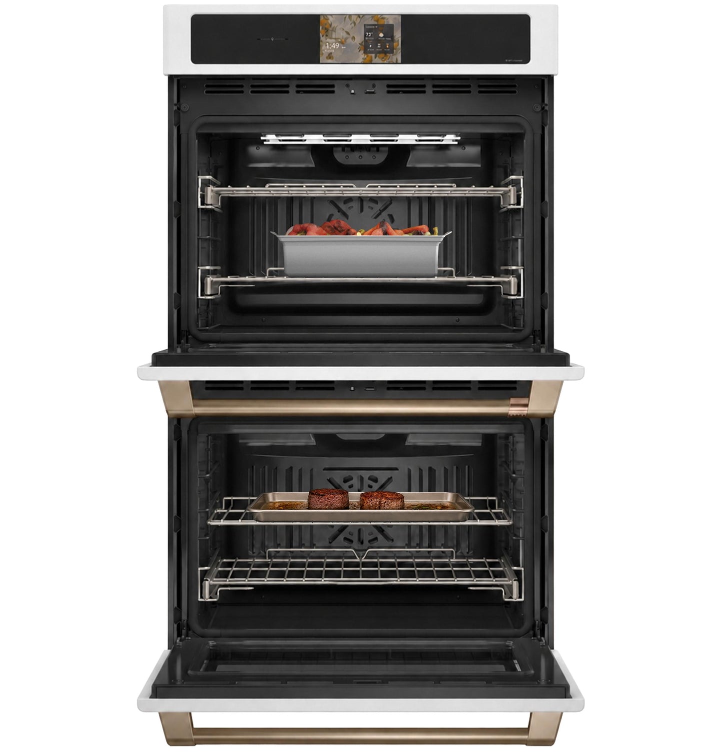 Cafe CTD90DP4ZW2 Café™ Professional Series 30" Smart Built-In Convection Double Wall Oven