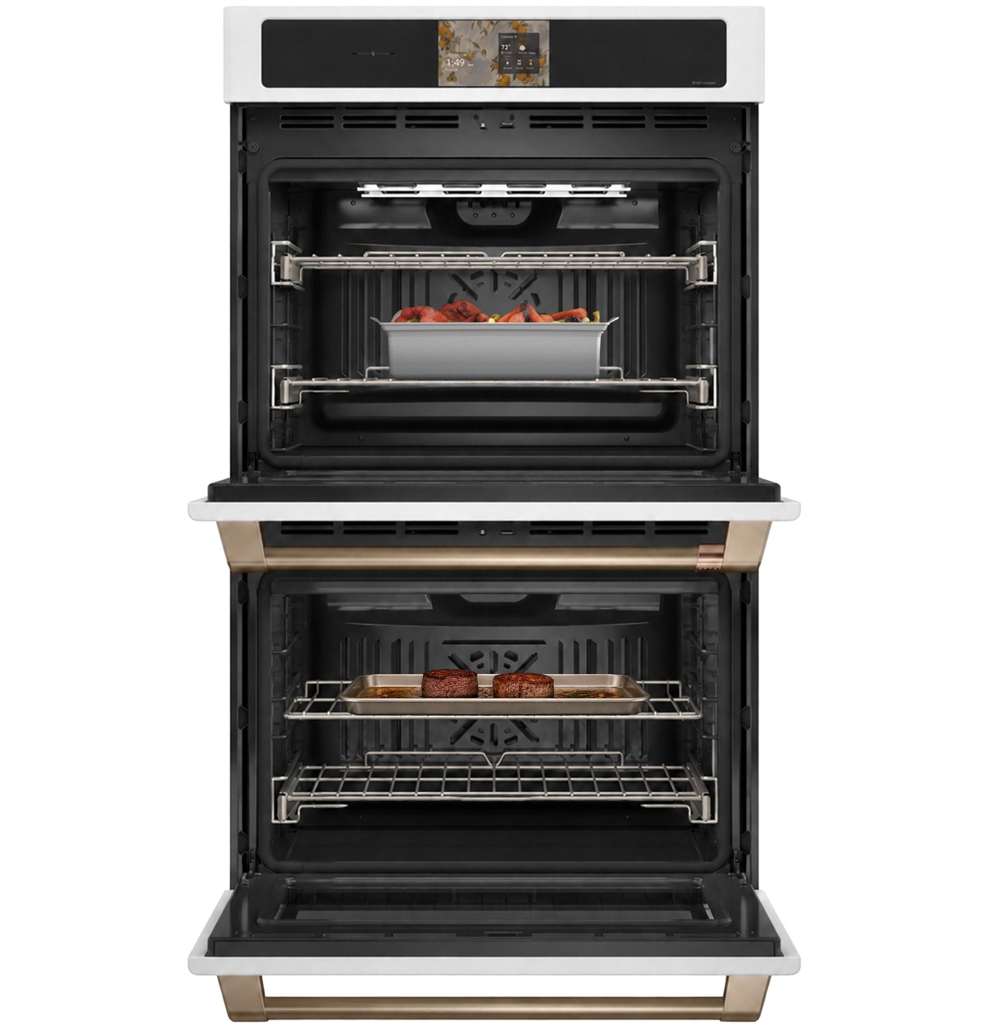 Cafe CTD90DP4ZW2 Café™ Professional Series 30" Smart Built-In Convection Double Wall Oven