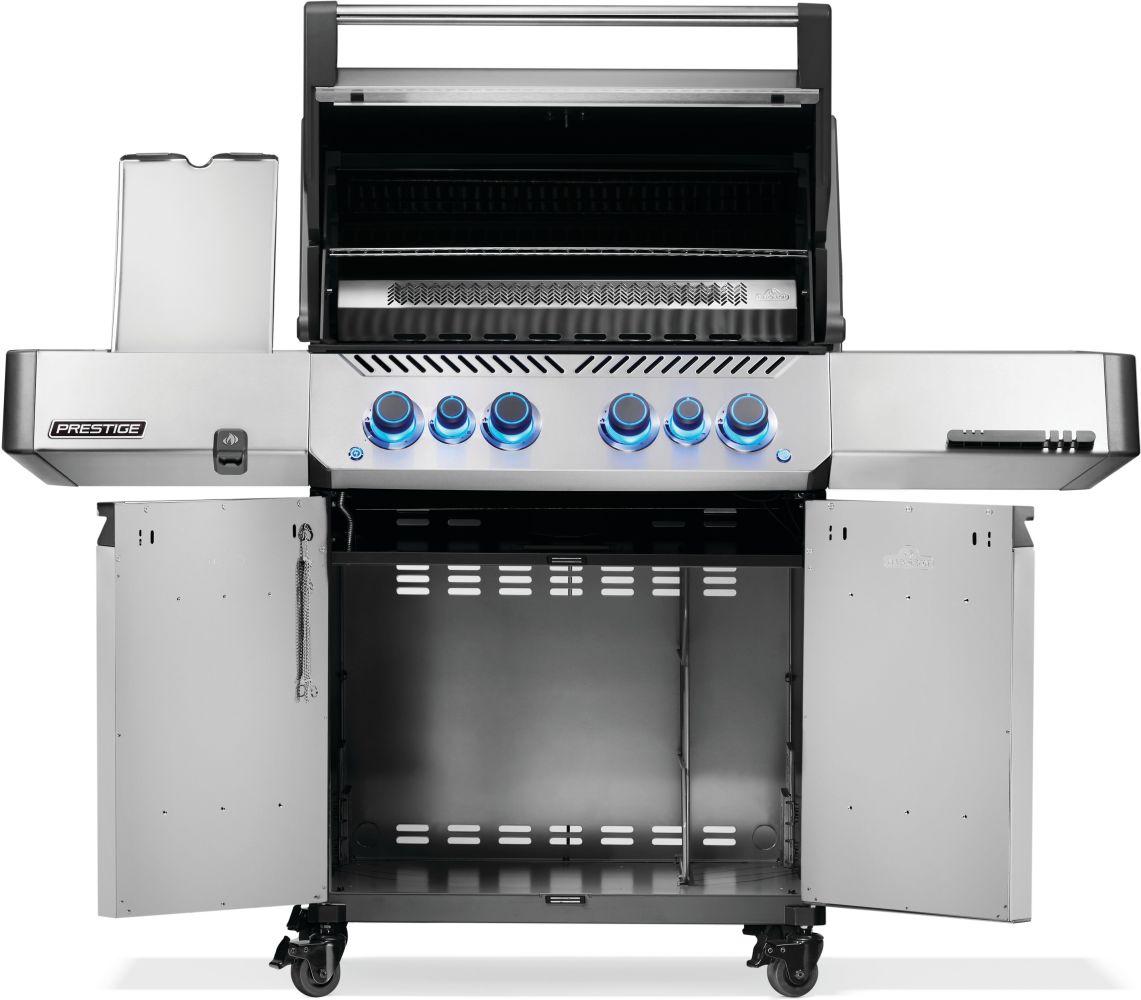 Napoleon Bbq P500VRSIBPSS Prestige 500 Rsib With Infrared Side And Rear Burner , Propane, Stainless Steel