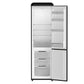 Forno FFFFD174522BLK Forno Storico 22-Inch Retro Bottom Freezer Fridge In Black, 9 Cu.Ft, Copper-Tone Handle