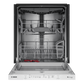Bosch SHP53EM5N 300 Series, Built-Under Dishwasher, 24'', Brushed Steel Anti-Fingerprint