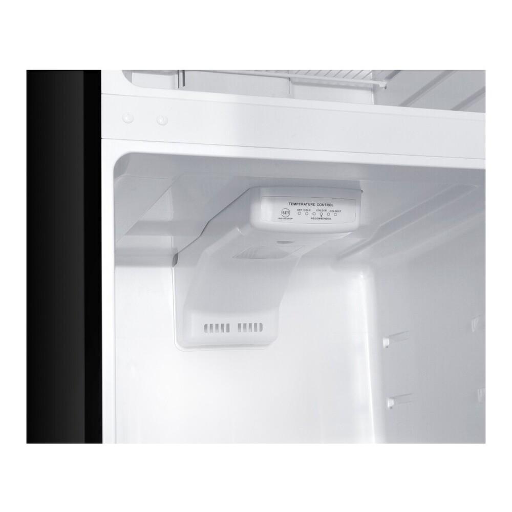 Verona VEFTF2817RBK Verona Veftf2817Rbk 28 Inch Top Freezer Refrigerator With 17.6 Cu. Ft. Total Capacity, Reversible Doors, Recessed Handle, Energy Star (Black)