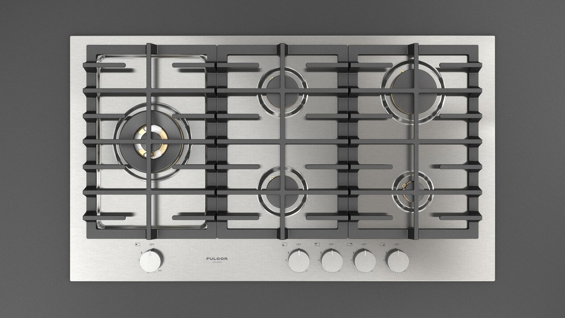 Fulgor Milano F4MEGK36S1 36" Gas Cooktop