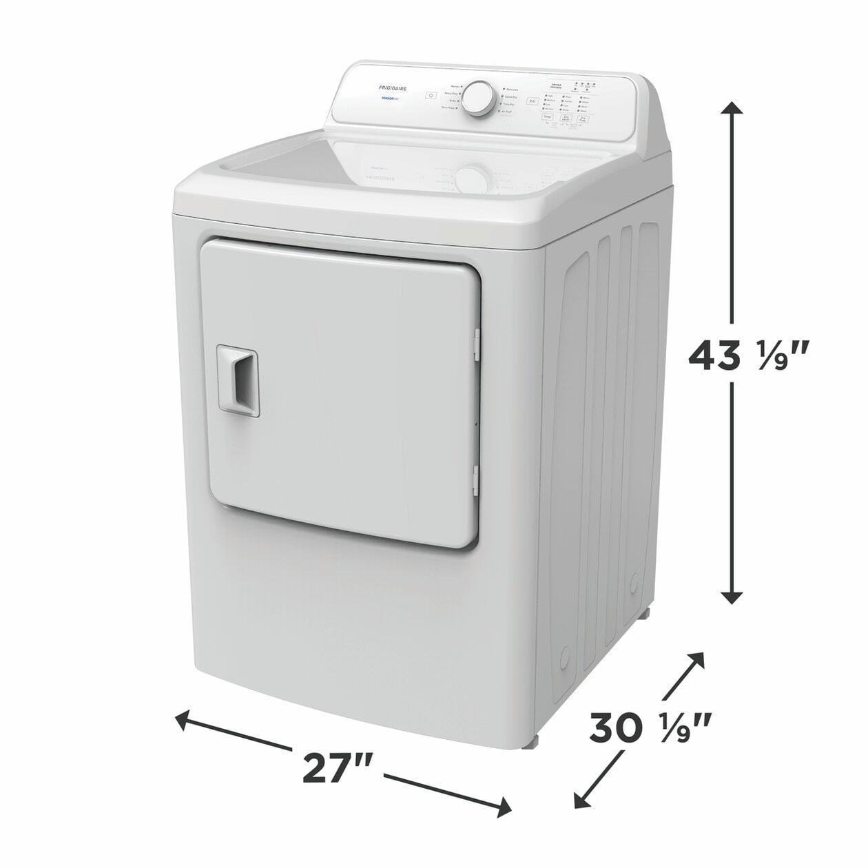 Frigidaire FLVE7000AW 7 Cu. Ft. Electric Dryer