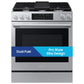 Samsung NSG90H63SRAA Bespoke Smart Slide-In Dual Fuel Range Pro Style Elite Design Illuminated Knobs Air Fry Max