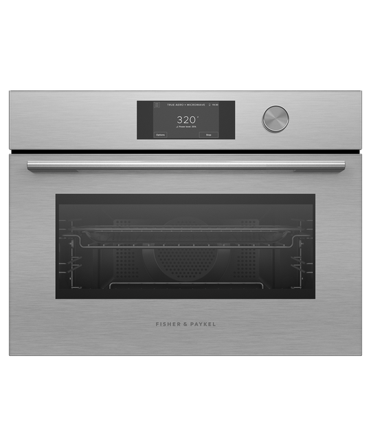 Fisher & Paykel OM24NCTDX5 24" Series 7 Contemporary Compact Convection-Speed Oven