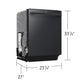 Samsung DW90H89TETE Bespoke Ai Smart Dishwasher Ai Wash & 3Rd Rack Washing System Autorelease™ Door 38Dba