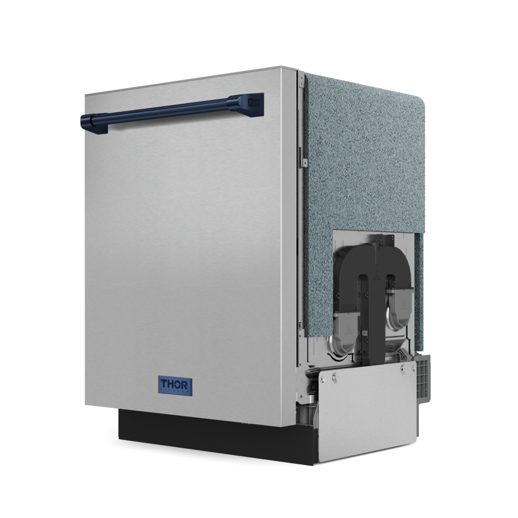 Thor Kitchen DW24X8BA99BLU 24 Inch Dishwasher Stainless Steel/Navy Blue Gordon Ramsay Series - Dw24X8Ba99-Blu