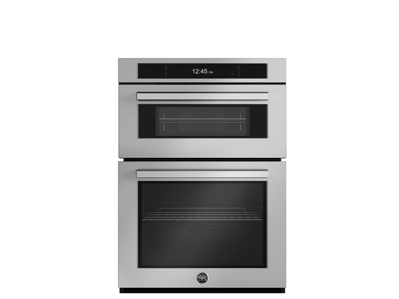 Bertazzoni FPRO30COSTX 30'' Combo Convection/Speed Oven - Self Clean - Stainless Steel
