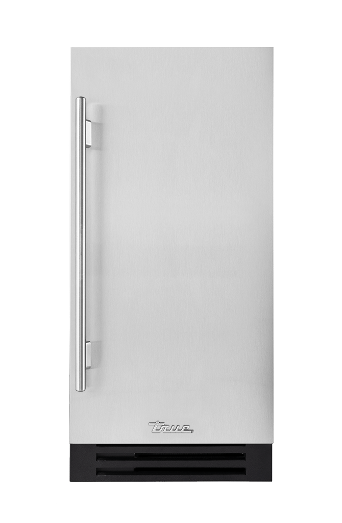 True Residential TUIADA15RSAS 15 Inch Solid Stainless Door Right Hinge Ada Height Clear Ice Machine