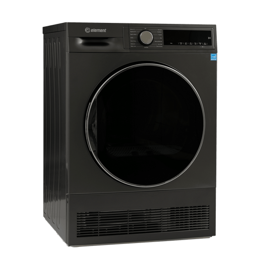 Element Appliance ECD4224EGG Element 4.0 Cu. Ft. Front Load Electric Dryer - Gray, Energy Star (Ecd4224Egg)