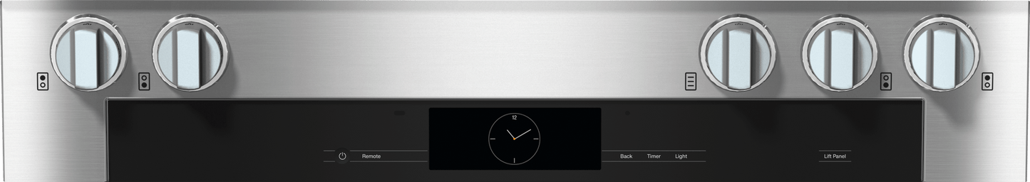 Miele HR19363GDFGD Hr 1936-3 G Df Gd Clean Touch Steel - 36" Range Dual Fuel Model With M Touch Controls