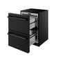 Thor Kitchen RF24UB 24 Inch Undercounter Built-In Or Freestanding Drawer Refrigerator - Black Gordon Ramsay Series