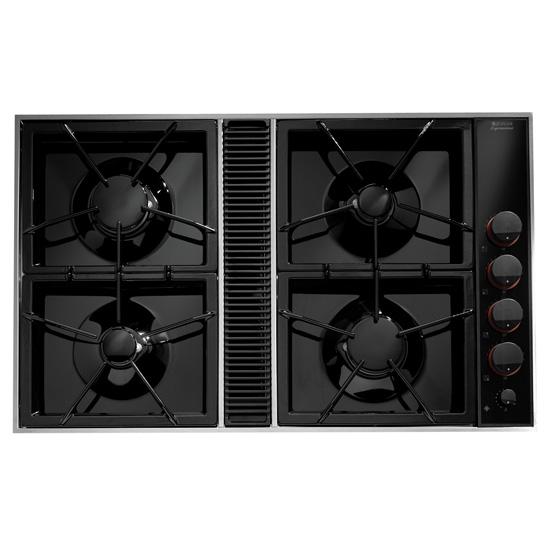 Jennair CVGX2423B Expressions Collection Gas Downdraft Cooktop, 34"