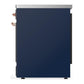 Ilve UMIB30NR3MBP Ilve Umib30Nr3Mbp Majestic Iii 30 Inch Induction Range With 4 Elements, 4 Cu. Ft. Oven Capacity (Triple Glass Door, Midnight Blue, Copper)