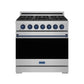 Thor Kitchen RSG36PBLU 36 Inch Professional Gas Range With Precision Knob In Stainless Steel And Blue Gordon Ramsay Series