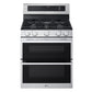 Lg LDGL6924Y 6.9 Cu. Ft. Smart Gas Double Oven Freestanding Range With Probake Convection®, Air Fry & Air Sous Vide