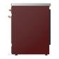 Ilve UMIB30NR3BUP Ilve Umib30Nr3Bup Majestic Iii 30 Inch Induction Range With 4 Elements, 4 Cu. Ft. Oven Capacity (Triple Glass Door, Burgundy, Copper)