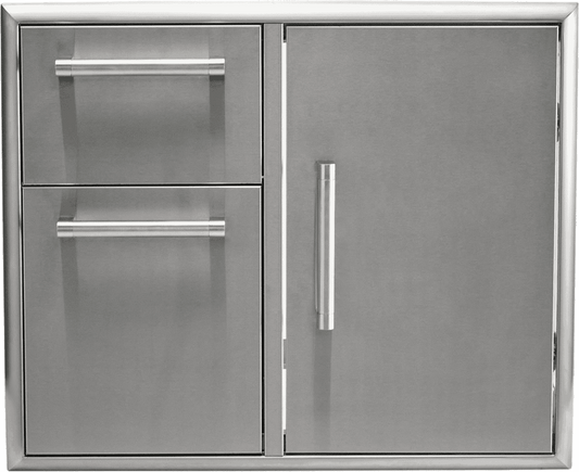 Coyote C3CD2DC31 31" Access Door & Double Drawer Combo