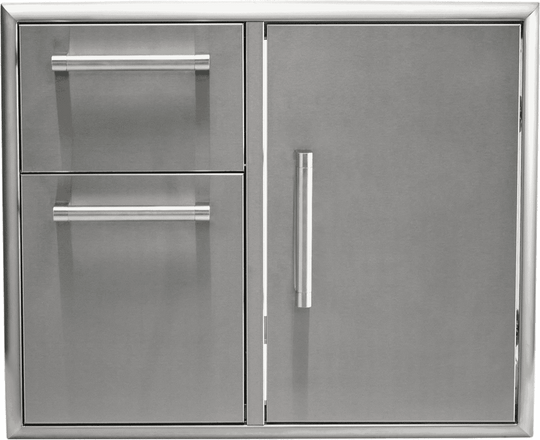 Coyote C3CD2DC31 31" Access Door & Double Drawer Combo