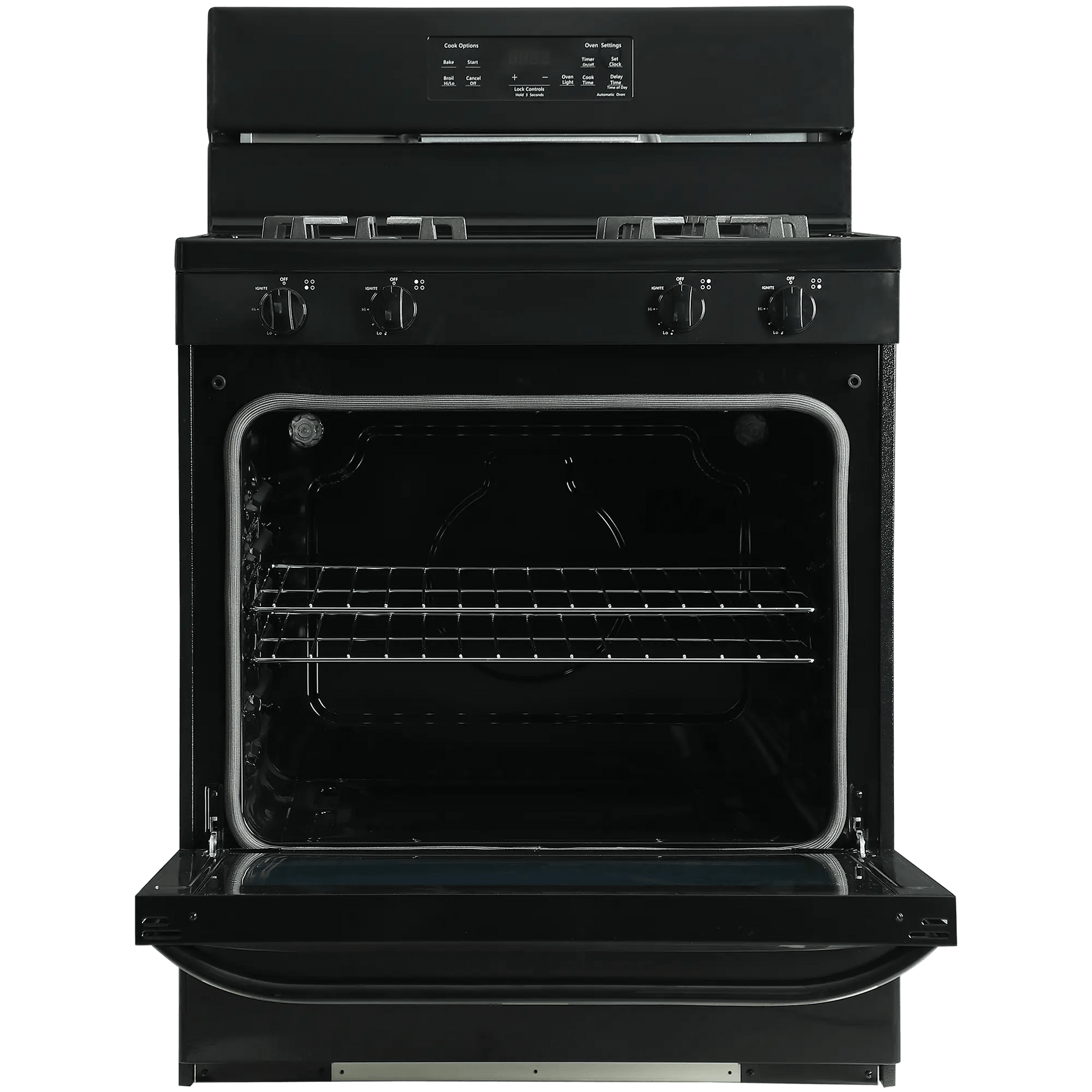 Element Appliance EGR34MCCB Element 5.2 Cu. Ft. 30 Gas Range - Black (Egr34Mccb)